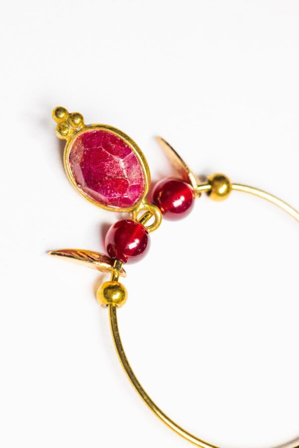 boucles d'oreilles Mademoiselle Pierre de Lune