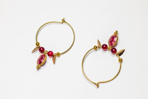 boucles d'oreilles Mademoiselle Pierre de Lune