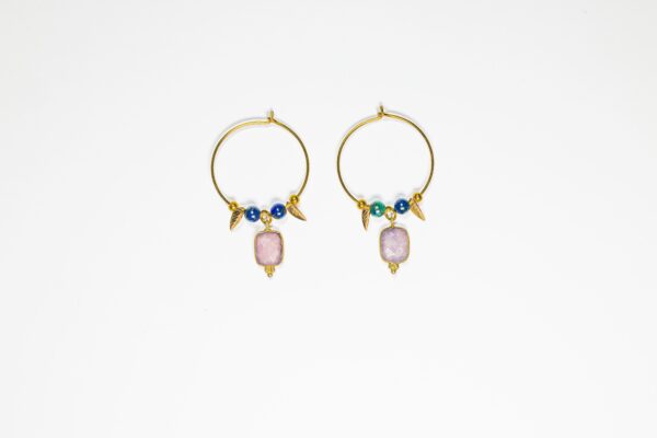 boucles d'oreilles Mademoiselle Pierre de Lune