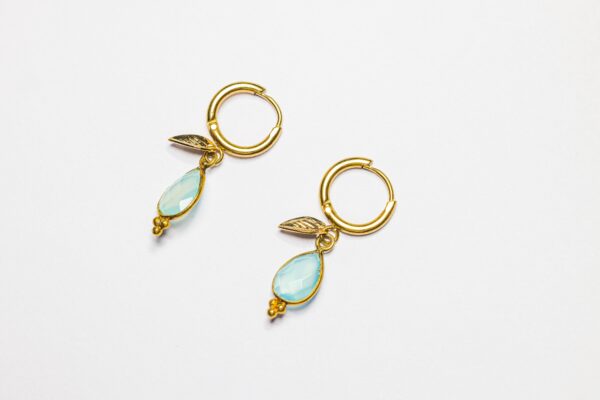 boucles d'oreilles Mademoiselle Pierre de Lune